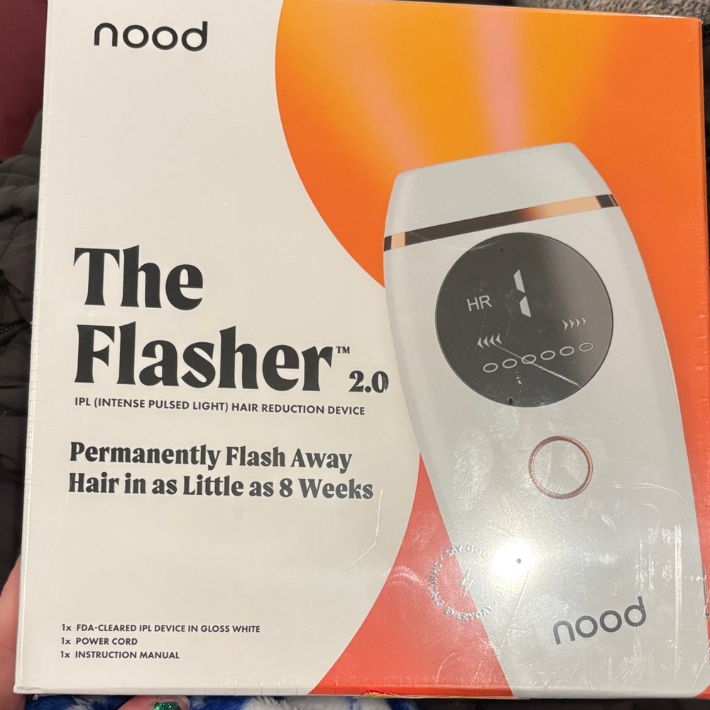 Nood The Flasher 2.0 IPL Hair Reduction Device - White